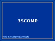Three's Company section graphic, reconstructed